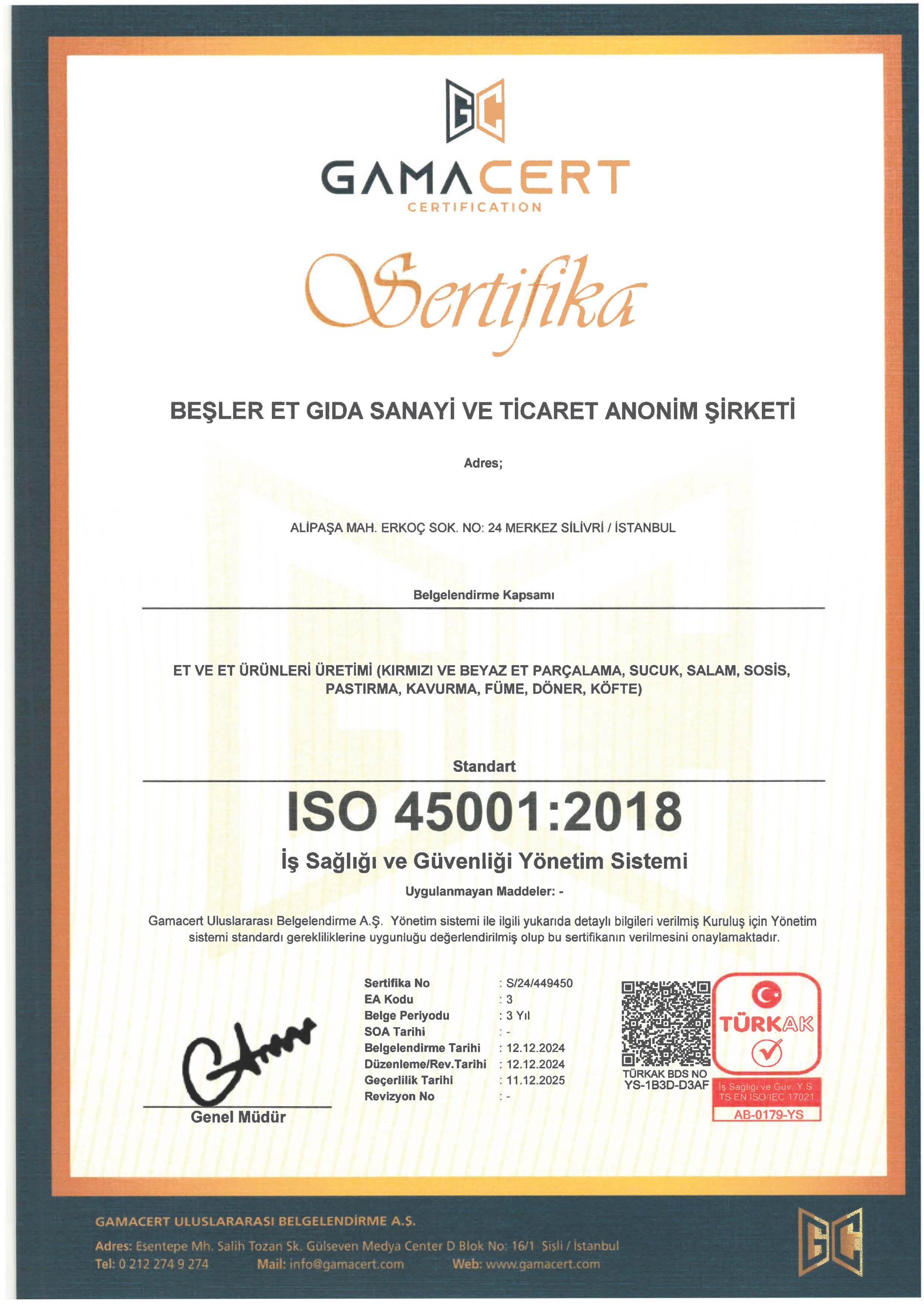 besler-et-gida-iso-45001